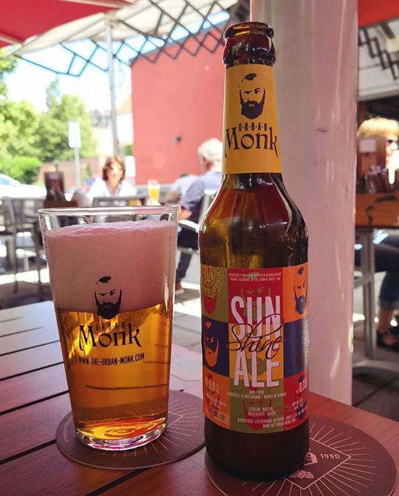 Getrunken in der Barfüßer Hausbrauerei in Memmingen. 